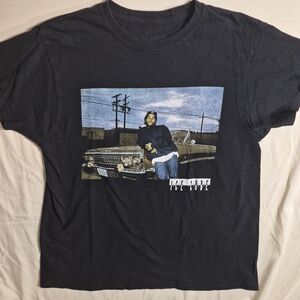 Ice Cube Graphic T Shirt Mens Medium Black Rap Hip Hop Lowrider Vintage Style